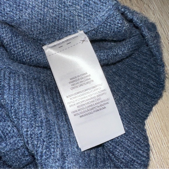 Polo Ralph Lauren Men’s Mallard Duck Wool Suede Elbow Patch’s Sweater Large Blue - Picture 7 of 14